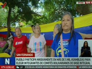 Apure | Celebradas más de 5 mil asambleas para la conformación de los Comités Bolivarianos de Base Integral