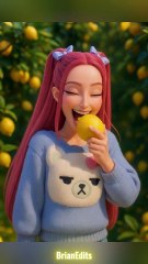 Huntrix Fruit Princess KPop Demon Hunters #kpopdemonhunters #huntrix #sajaboys #kpdh #sodapop