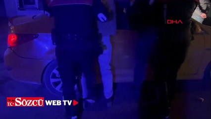 Polisten kaçan sürücünün taksisinde uyuşturucu ele geçirildi