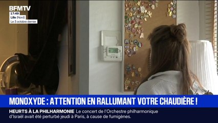 Intoxication au monoxyde de carbone: attention en rallumant votre chaudière
