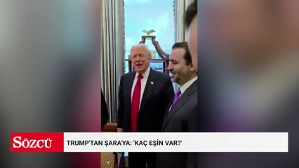 Trump'tan Şara'ya: 'Kaç eşin var?'