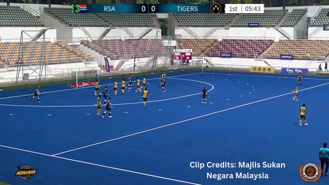 South Africa vs Malaysia Tigers | 3rd Place Playoff | 4th Mirnawan Cup 2025 | U18 Hockey Highlights