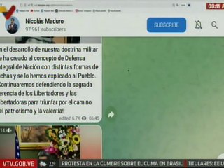 Pdte. Maduro: Continuaremos defendiendo la sagrada herencia de los Libertadores y las Libertadoras