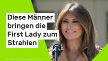 Melania Trump: Nicht Ehemann Donald - diese Männer bringen die First Lady zum Strahlen