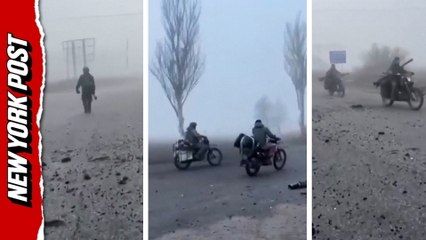 Russian troops swarm Pokrovsk in fog-covered 'Mad Max' assault