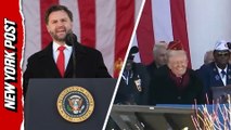 Trump shares a laugh with JD Vance over 'very brief' 1 hour, 45-minute speech joke