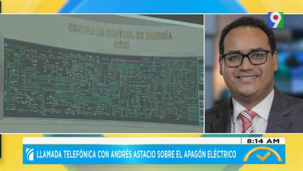 “Detonante del apagón fue una falla de una sub-estación al realizar mantenimiento”