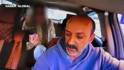 Kadın yolcu 'Yolu uzattın' dedi, taksiciyi hastanelik etti