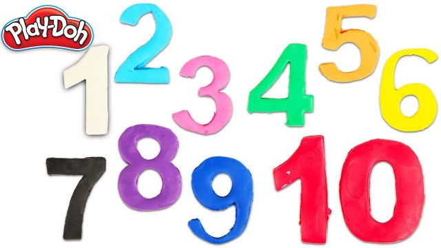 Learn to Count Numbers 1 to 10 with Play Doh for Kids | Fun Counting Activity