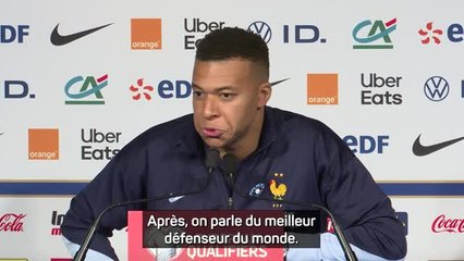 Bleus - Mbappé : "Upamecano est dans un grand club. Il n'y a pas beaucoup mieux, mais il y a mieux !"