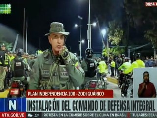 ZODI Guárico realiza ejercicios con movilización de fuerzas y medios para la defensa integral