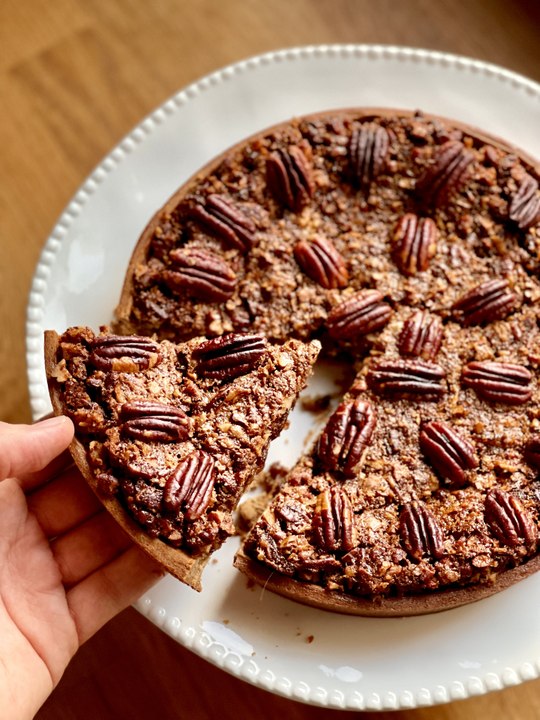 Tarte aux Noix de Pécan | Recette Facile et Rapide de Pecan Pie avec Pâte Sablée Muscovado Maison