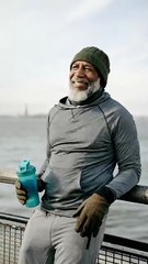 Old Man Singing at the Beach 🎵 | Heartwarming Song & Peaceful Vibes | Relaxing Music Video