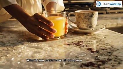 black granite worktop kitchen