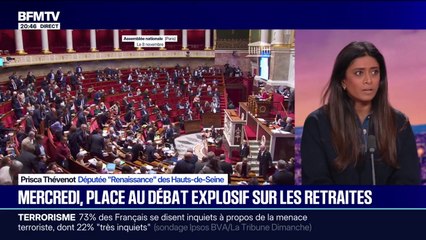 Budget de la Sécurité sociale: "Il faut permettre au débat de se poursuivre", explique Prisca Thévenot, députée (Renaissance)