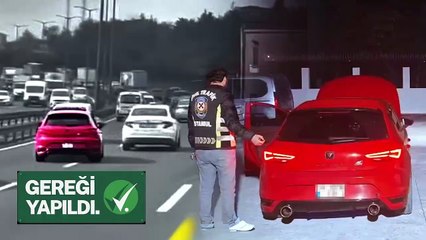 Makas atana sürücüye 90 bin lira para cezası