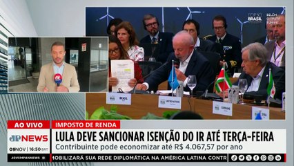 Lula deve sancionar isenção do IR para quem ganha até R$5 mil até terça (11)