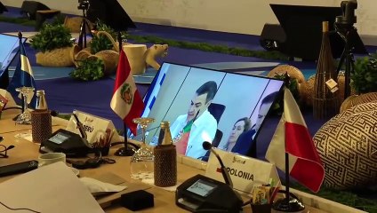 Pedro Sánchez interviene en la cumbre CELAC-UE en Colombia