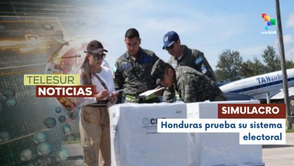 Honduras realiza simulacro electoral para asegurar los comicios generales