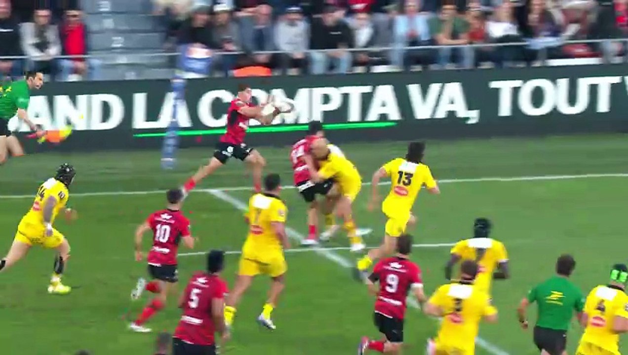 TOP 14 - Essai de Mathis FERTE (RCT) - RC Toulon - Stade Rochelais