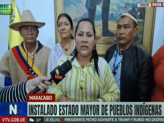 Instalado el Estado Mayor de los Pueblos Indígenas en el estado Zulia