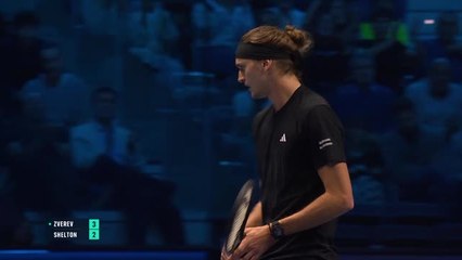ATP Finals - Zverev débute par une victoire contre Shelton