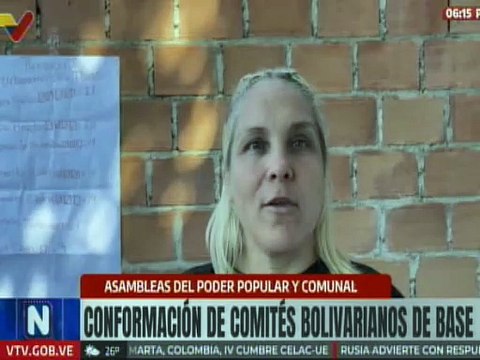Jefa de comunidad agradece participación popular del pueblo en la elección de los CBBI