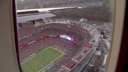 Epic Air Force One Flyover Over Commanders vs Lions — Trump Declares It “Best Ever”