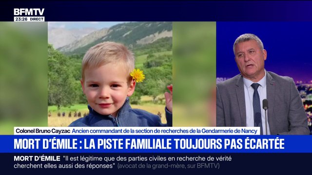 Mort d'Émile: Je reste prudent et sceptique compte tenu de la complexité de l'affaire , déclare Bruno Cayzac, ancien commandant de la section de recherches de la gendarmerie de Nancy