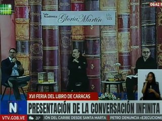 Poeta Freddy Ñáñez: La conversación infinita nos deja la posibilidad de construir un mundo ético