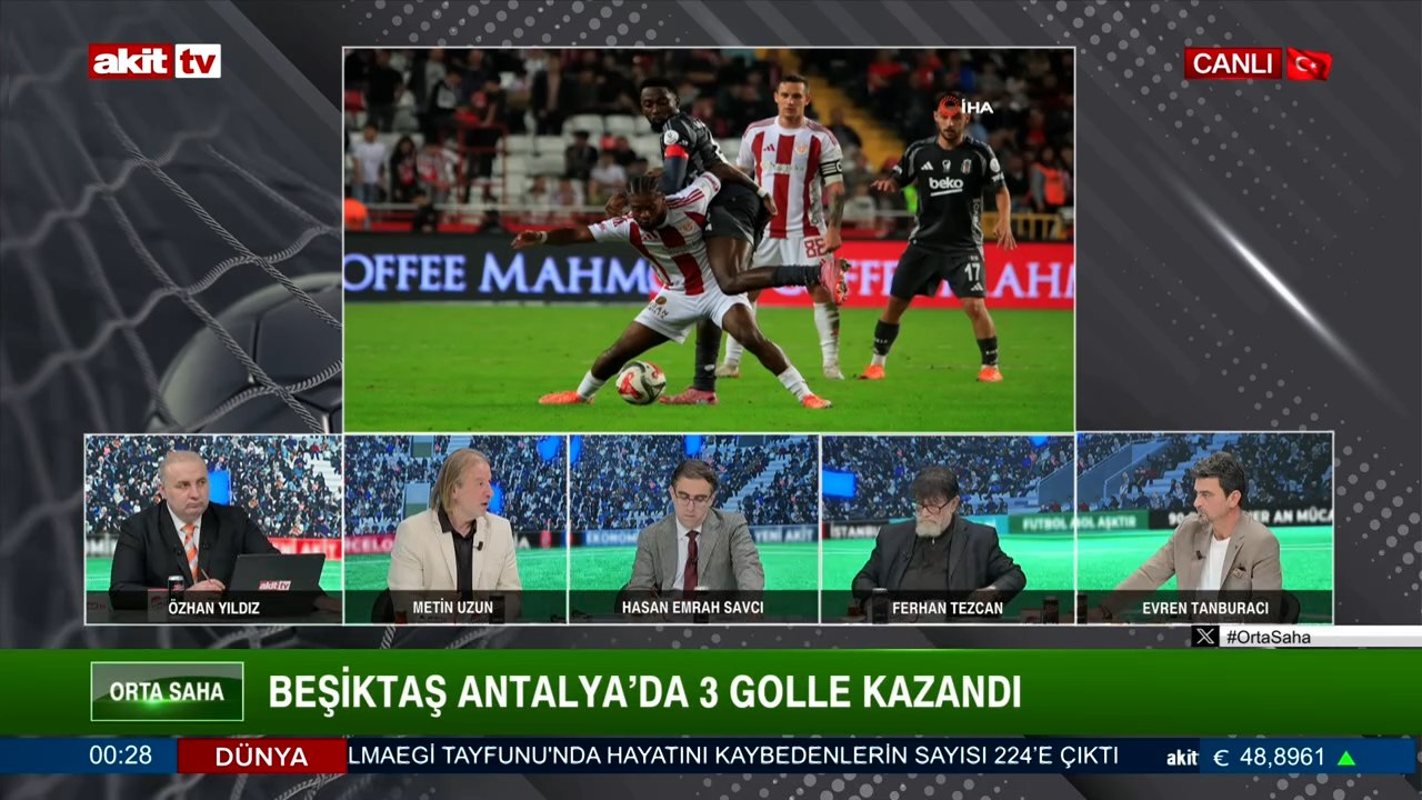 Orta Saha - Özhan Yıldız, Metin Uzun, Emrah Savcı, Ferhan Tezcan, Evren Tanburacı - 9 Kasım 2025