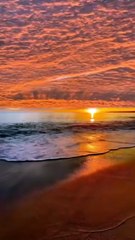 Sunrise in water view