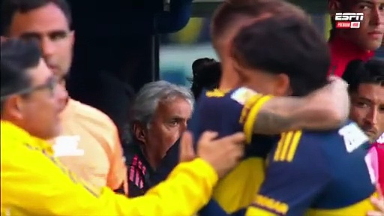 La emoción de Zeballos después de ser ovacionado en la Bombonera