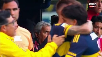 La emoción de Zeballos después de ser ovacionado en la Bombonera