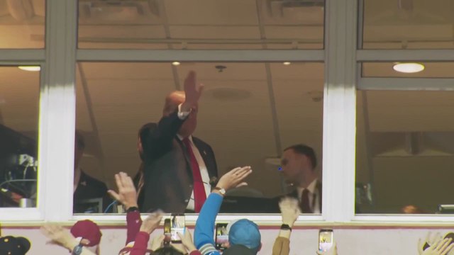 Trump Faces Loud Boos While Speaking at Military Appreciation Moment in Commanders–Lions Game