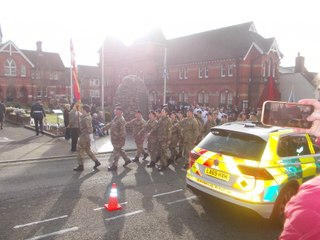 Alton Remembrance Sunday Service 2025 parade