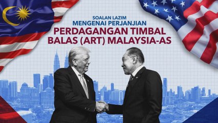[INFOGRAFIK] Soalan Lazim Mengenai Perjanjian Perdagangan Timbal Balas (ART) Malaysia-AS
