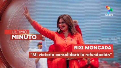 Candidata Rixi Moncada exige elecciones libres en Honduras.