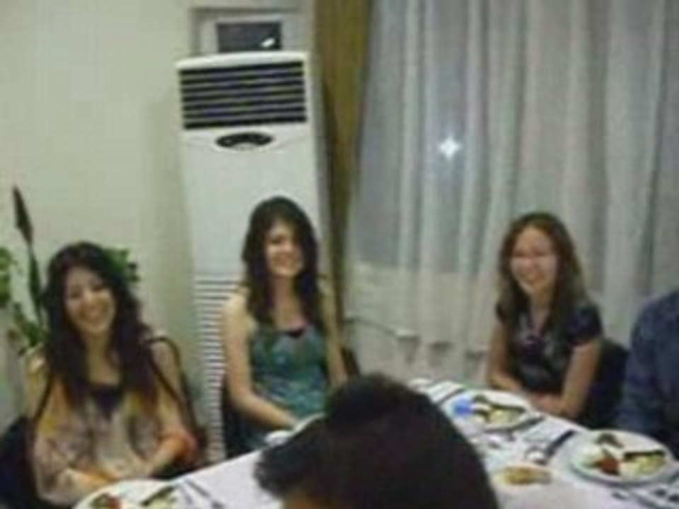 kurs veda yemeği
