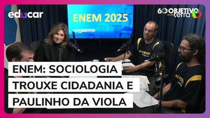 Enem: Prova de Sociologia e Filosofia tratou sobre cidadania e citou Paulinho da Viola