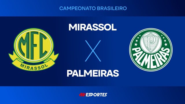 Mirassol 2 x 1 Palmeiras - 09/11/2025 - Brasileirão
