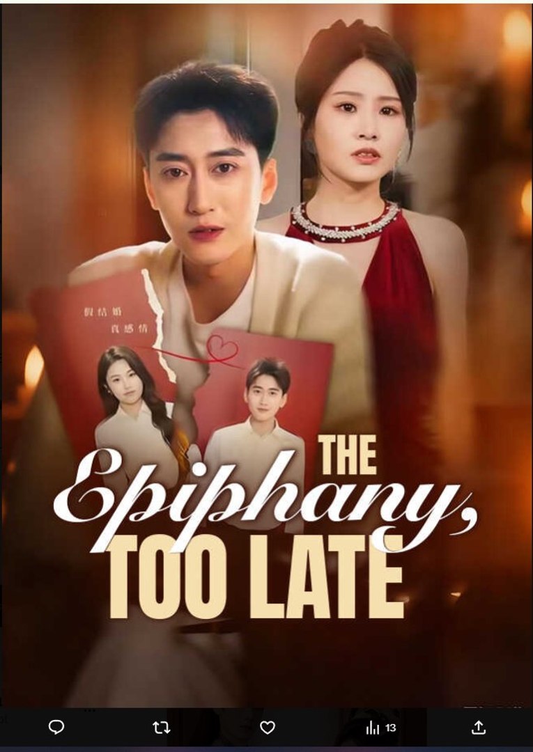 The Epiphany Too Late Chinese Drama - English Sub