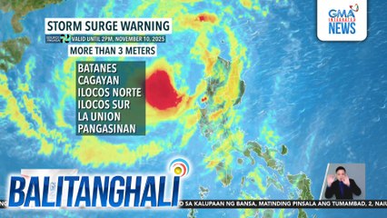 PAGASA - Ilang coastal areas ng Metro Manila, Luzon at Visayas, may banta pa rin ng daluyong | Balitanghali