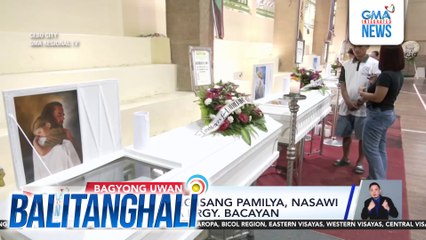 10 miyembro ng isang pamilya, nasawi sa pagbaha sa Brgy. Bacayan | Balitanghali