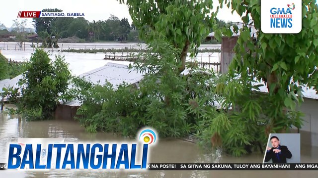 Mga bahay, nalubog sa baha dahil sa pag-apaw ng ilog; evacuation operations, isinagawa | Balitanghali