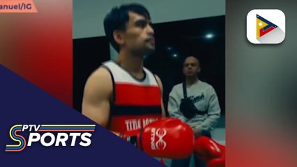 Manny Pacquiao, dumating na sa Amerika para suportahan ang pro debut ng anak na si Jimuel