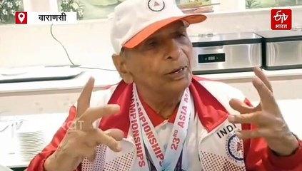 बनारस के 88 साल के एथलीट; इंटरनेशनल चैंपियनशिप में जीते 2 पदक, सफलता का बताया ये मूलमंत्र