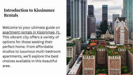 Explore Luxury & Budget Apartments for Rent in Kissimmee FL