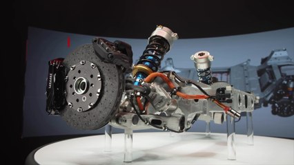The new Ferrari Elettrica - Rear Sub-Frame and Suspension