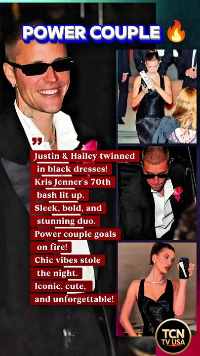 Hailey & Justin BLACK TWIN Kris 70th MELTDOWN 🔥 #Jailey #BieberBlack #Kris70th